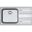 Chiuvetă de bucătărie Franke SRX 611-86 LB ( 101.0356.850 ), Silver