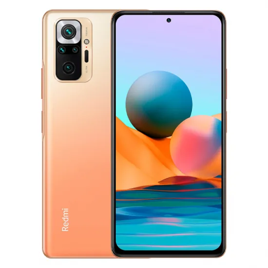 Smartphone Xiaomi Redmi Note 10 Pro, 6 GB/128 GB, Bronze