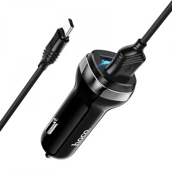 Ã?ncÄ?rcÄ?tor auto Hoco Z40 Superior, Black (Lightning)