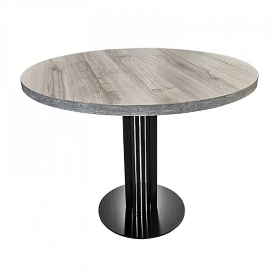 Măsuţă cafea Decoprim AFINA, Ø100 cm, Серый