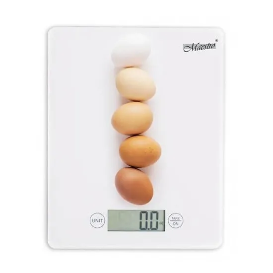 Cântar de bucătărie Maestro MR-1800, White