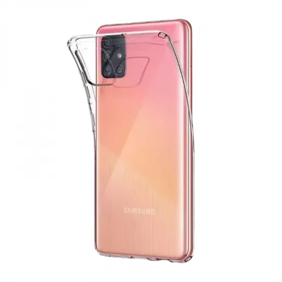 Husă Xcover Liquid Crystal pentru Samsung Galaxy A71, Transparent