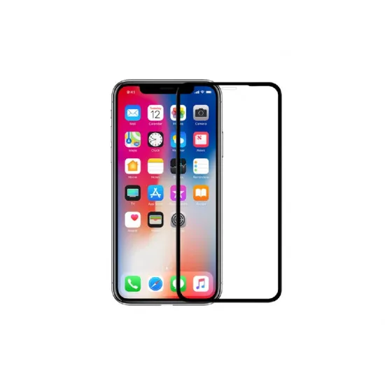 SticlÄ? de protecÈ?ie XCover Zero Frame, Black pentru Apple iPhone XS Max