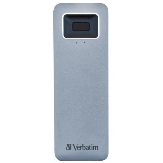 SSD внешний Verbatim USB-C Executive Fingerprint Secure 53656 Gray (512 ГБ)