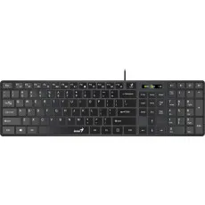 Tastatură cu fir Genius SlimStar 126 Black