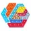 Pop It 61118 Jucarie Antistres Octogon Puzzle Multicolor
