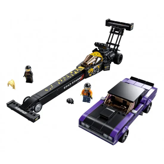 Lego Speed Champions 76904 Конструктор Dodge SRT Dragster and 1970 Dodge Challenger