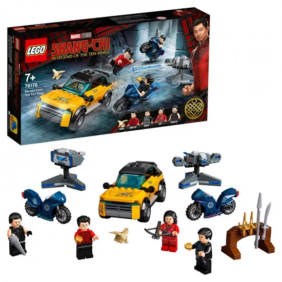 Lego Super Heroes 76176 Конструктор Escape from The Ten Rings
