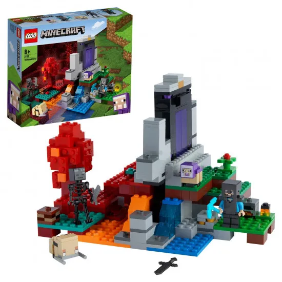 Lego Minecraft 21172 Конструктор The Ruined Portal