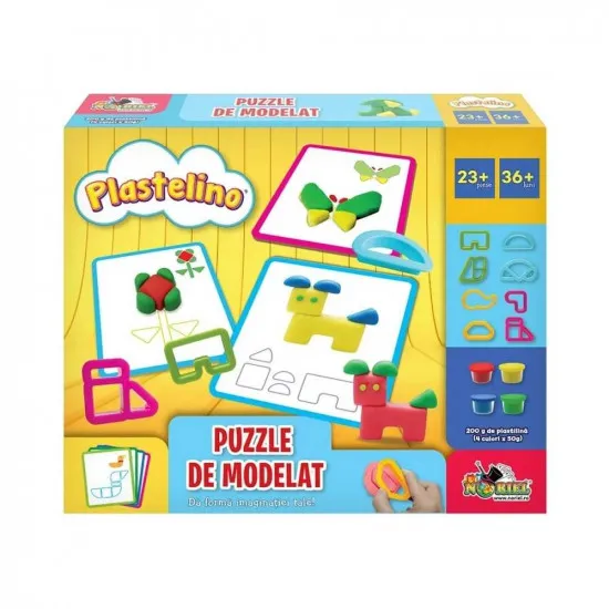 Noriel Plastelino INT3527 Set de joaca Puzzle de modelat