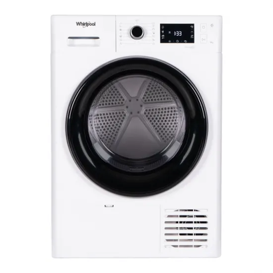 Uscător de rufe Whirlpool FFT M22 9X2B, White/Black