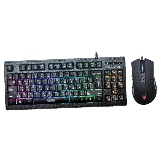 Комплект проводной Qumo Pandemonium Black