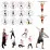 Extensor de bandă Shuanghai Sport 8904921 Black