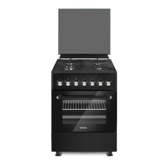 Aragaz Vesta GC-E6060ICTBL/EUR NG, Black