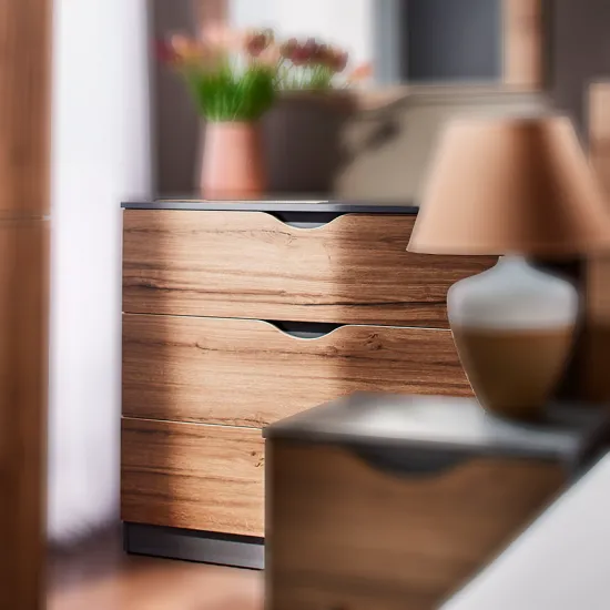 Comodă Ambianta HAPPY (100 cm), Nuc