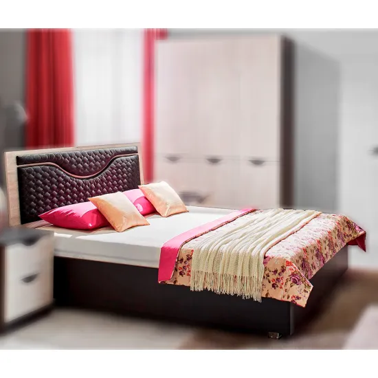 Кровать Ambianta HAPPY (160 x 200 см), Alb Samoa