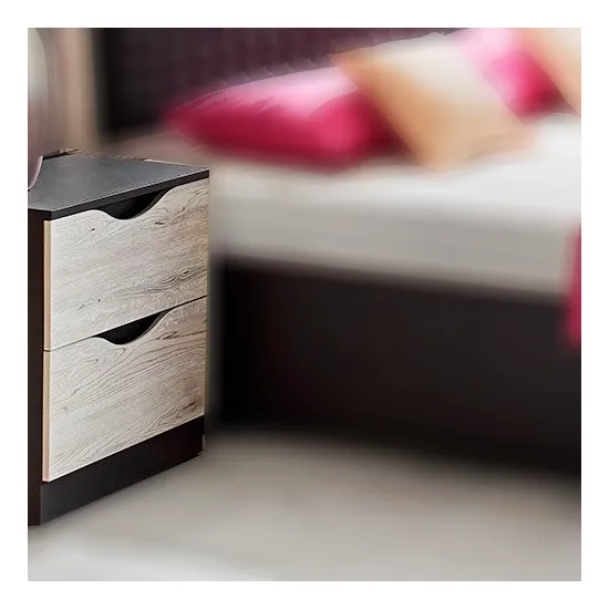 Noptieră Ambianta HAPPY (45.2 cm), Alb Samoa