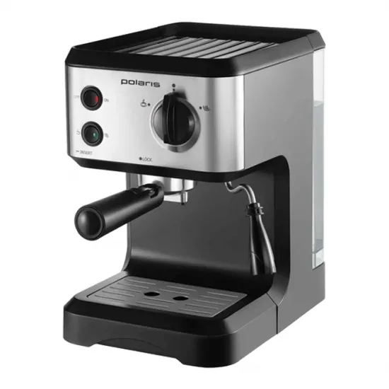 Cafetiera espresso Polaris PCM1527AE, Black/Metallic