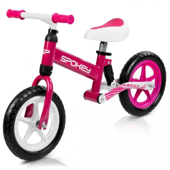 Bicicleta fără pedale Spokey Off-Road Pink