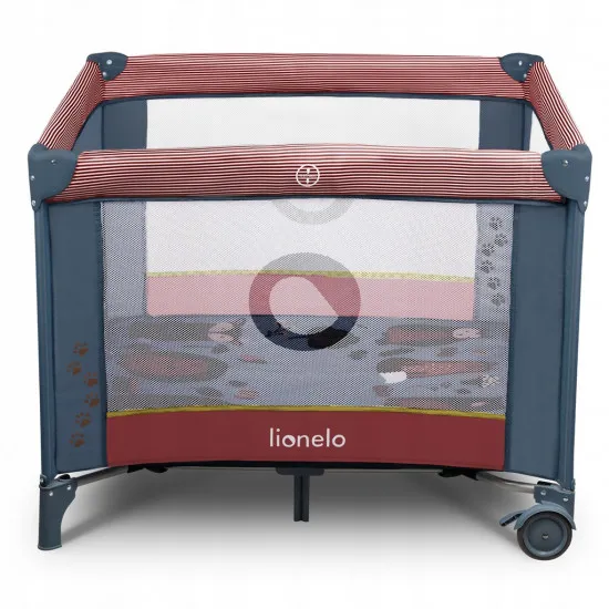 Ţarc de joacă Lionelo Sofie Blue Cobalt Red