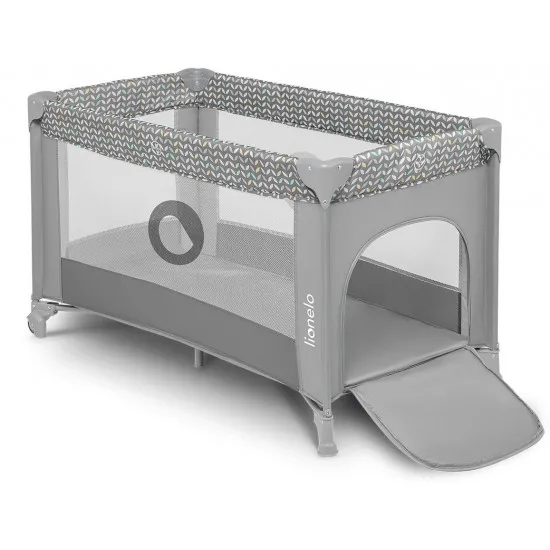 Манеж детский Lionelo Stefi Grey Concrete Multicolor