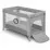 Манеж детский Lionelo Stefi Grey Concrete Multicolor
