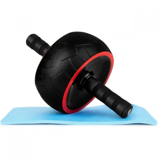 Roată pentru abdomene Spokey Noel (928950), cu covoraş