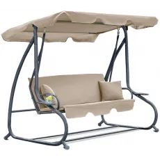 Садовые качели FunFit Relax Plus Beige Садовые качели FunFit Relax Plus Beige