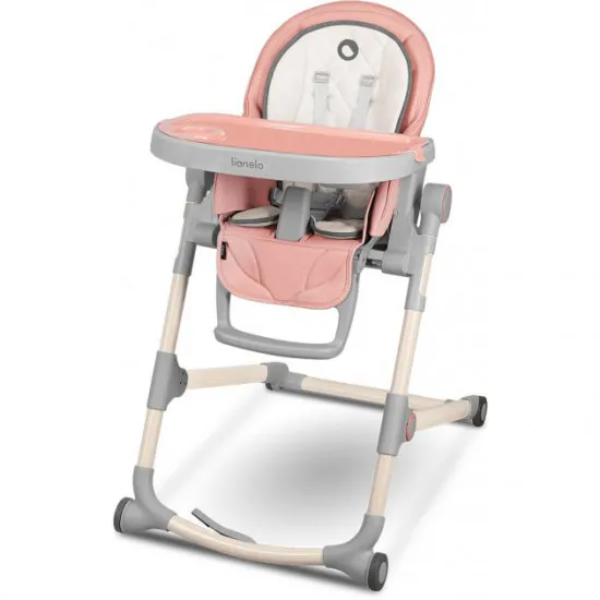 Стульчик для кормления Lionelo Cora Bubblegum