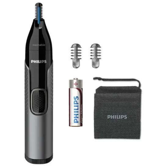 Trimmer pentru urechi si nas Philips NT3650/16 Black/Grey