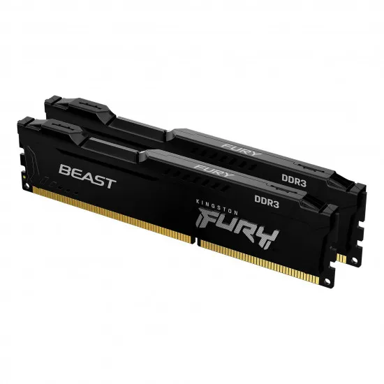 Modul de memorie 16 GB DDR4-3200 MHz Kingston FURY Beast (KF432C16BBK2/16)