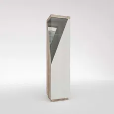 Dulap cu vitrină КМК Lite (0551.7) (50 cm) dreapta, Дуб юккон / дуб полярный Dulap cu vitrină КМК Lite (0551.7) (50 cm) dreapta, Дуб юккон / дуб полярный