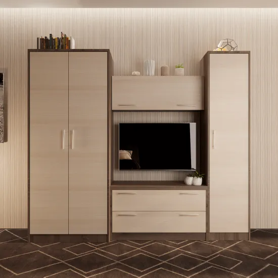 Living Bafimob Iunosti ТV-1,2m (245 cm), Trufel /Chamonix deschis