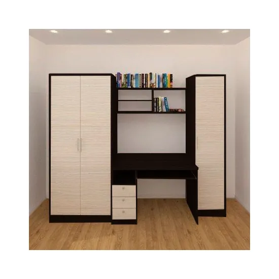 Living Bafimob Iliușa (235 cm), Wenge /Chamonix deschis