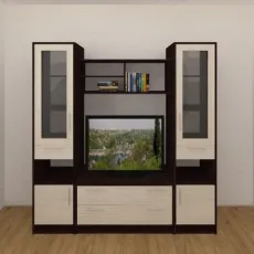 Living Bafimob Iulia (186 cm), Wenge /Chamonix deschis