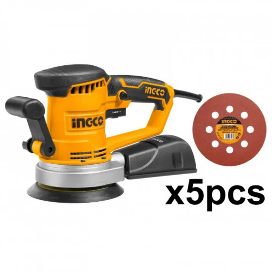 Шлифмашина эксцентриковая Ingco RS4508