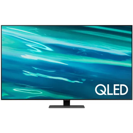 Televizor QLED 75 " SAMSUNG QE75Q80AAUXUA, Black