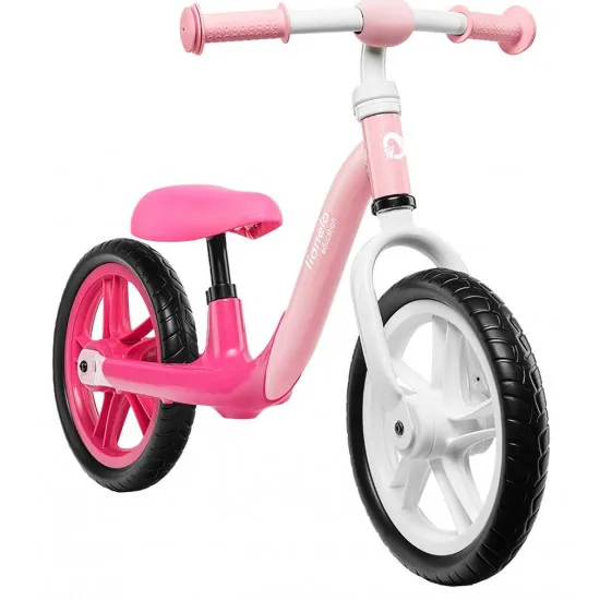 Bicicleta fără pedale Lionelo Alex Pink Bubblegum