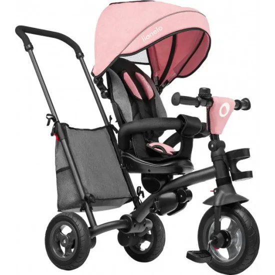 Велосипед-коляска Lionelo Tris Candy Rose Grey