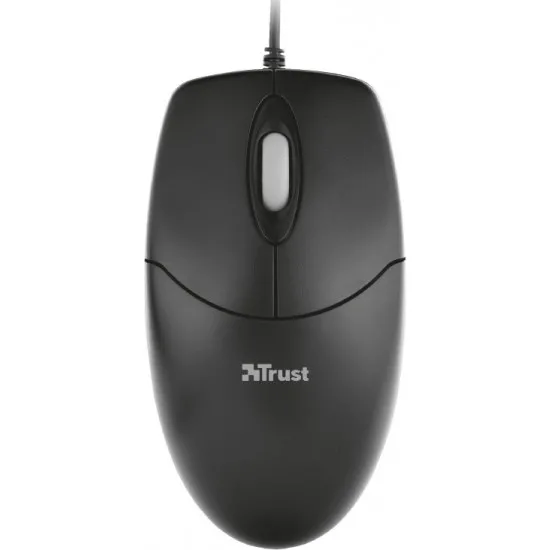 Mouse cu fir Trust Basi Black