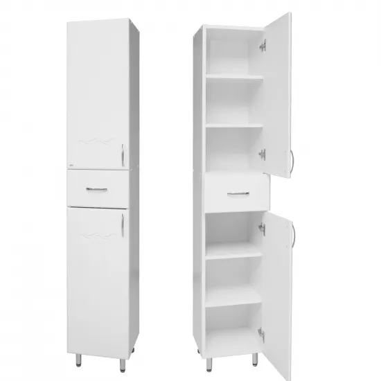 ШкаÑ? - пенал pardosealÄ? Mashtab Clasic (35 cm) cu 2 usi, White