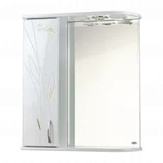 Oglinda Mashtab Stuff (60 cm) (со шкафчиком), White Oglinda Mashtab Stuff (60 cm) (со шкафчиком), White
