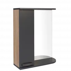 Oglinda Mashtab Sonata (60 cm) (со шкафчиком), Antracit Oglinda Mashtab Sonata (60 cm) (со шкафчиком), Antracit