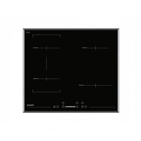 Plită încorporabilă Sharp KH6I27CS00EU (Black)