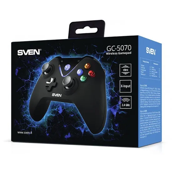GamePad Sven GC-5070, Black