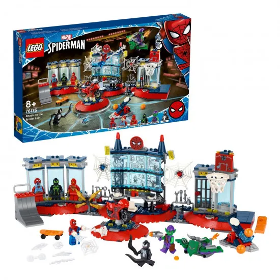 Lego Super Heroes 76175 Constructor Atac pe atelier al Spider-Man