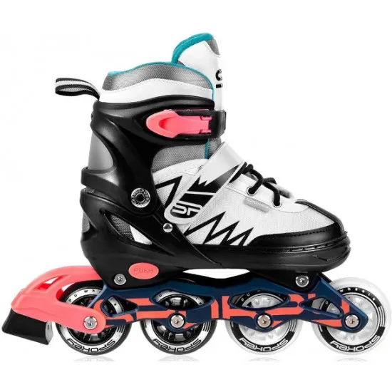 Роликовые коньки Spokey Tony Black/Pink 33-37 (927004)