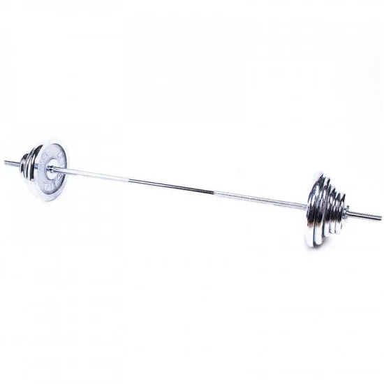 HalterÄ? cu discuri Shuanghai Sport 80122102 (102 kg)