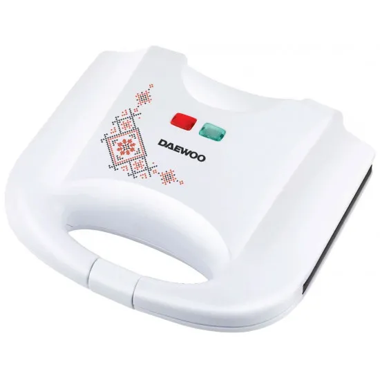 Aparat pentru sandwich Daewoo DSM25TR, 800 W, Alb