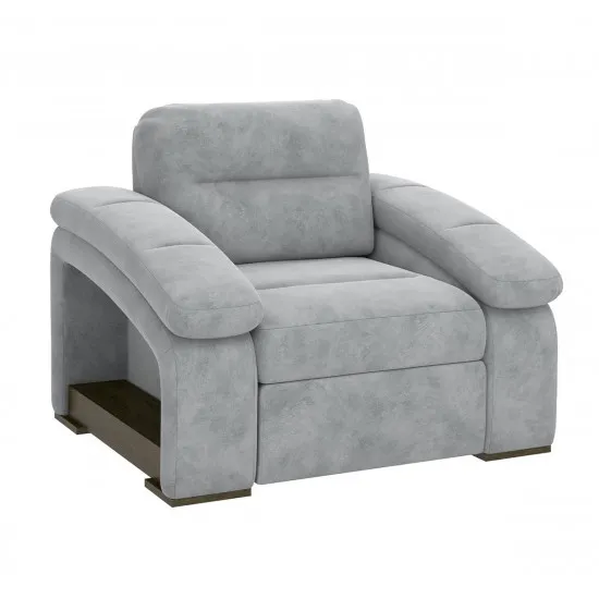 Scaun lounge Нижегородмебель Roxy, Серый